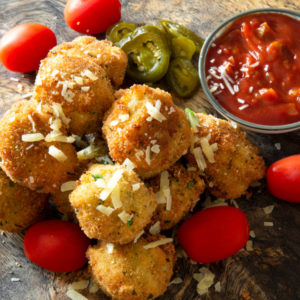 Duo d’arancini Siciliani avec sauce tomate