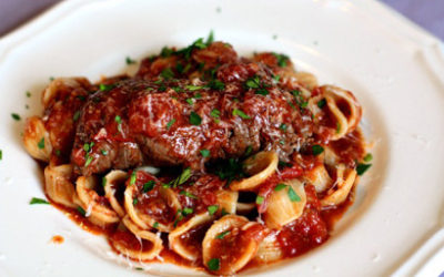 Bracciole et ses orecchiette artisanales fraiches