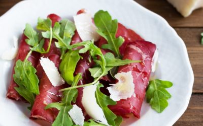 Carpaccio of Brésaola from Valtellina