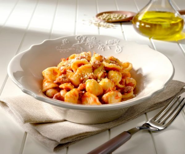 Orecchiette « al ragu » (Bolognese)